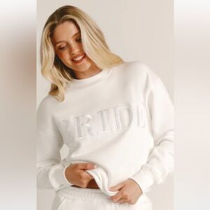 Six stories bride sweatshirt